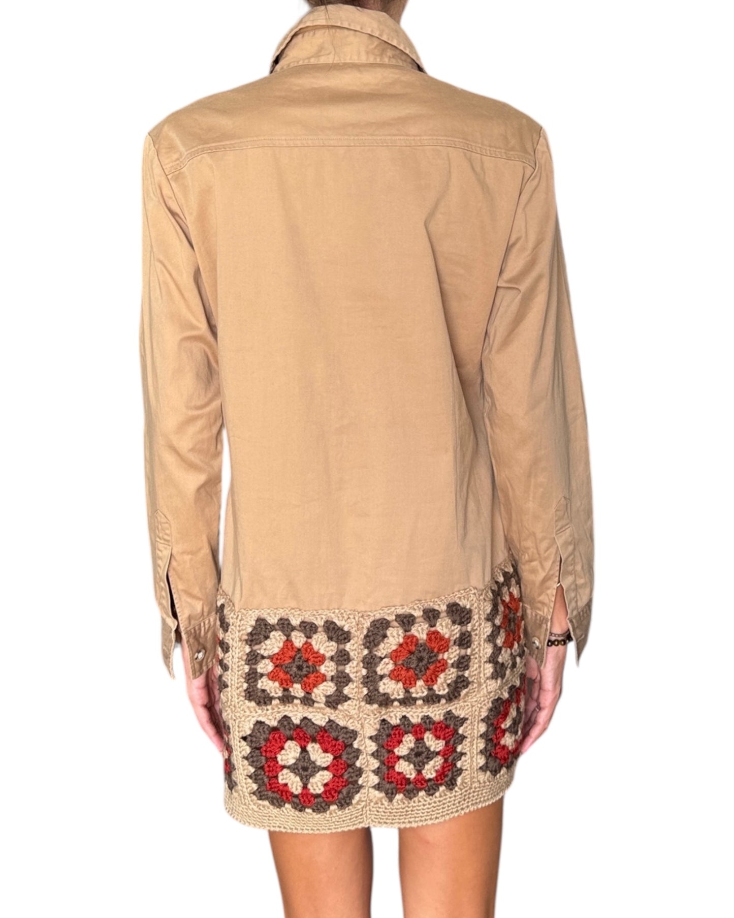 Reworked shirt dress