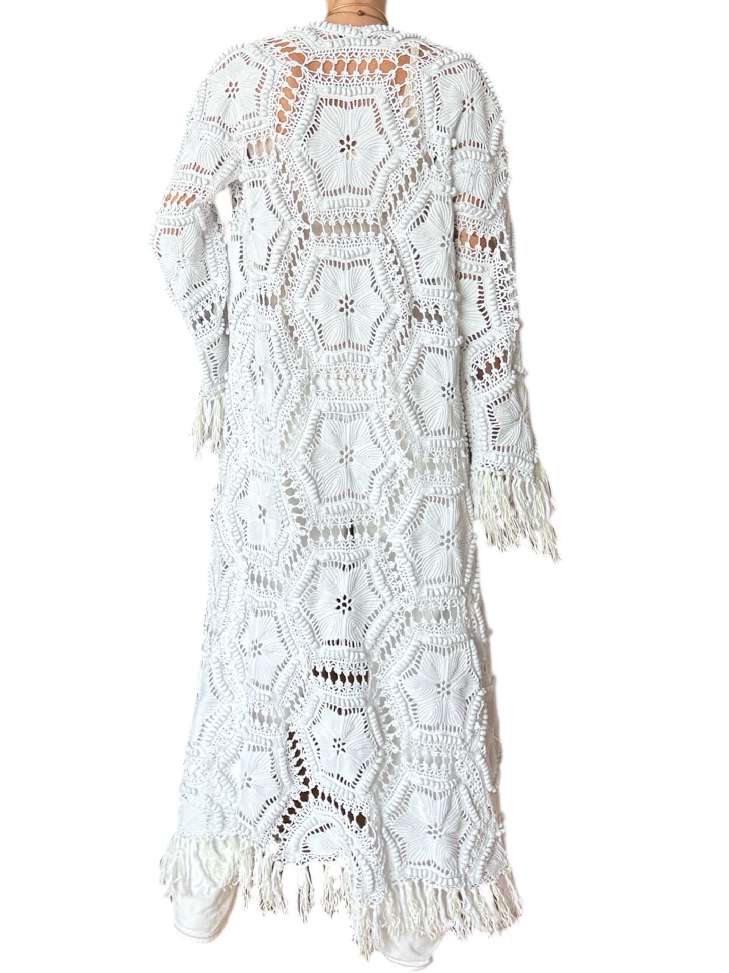 Star Crochet Cardigan
