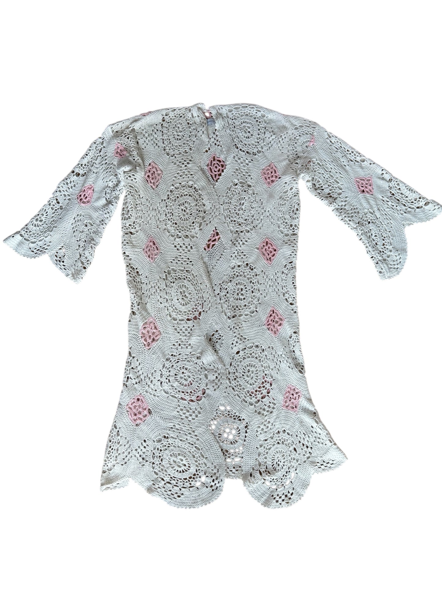 Wool Crochet Cardigan