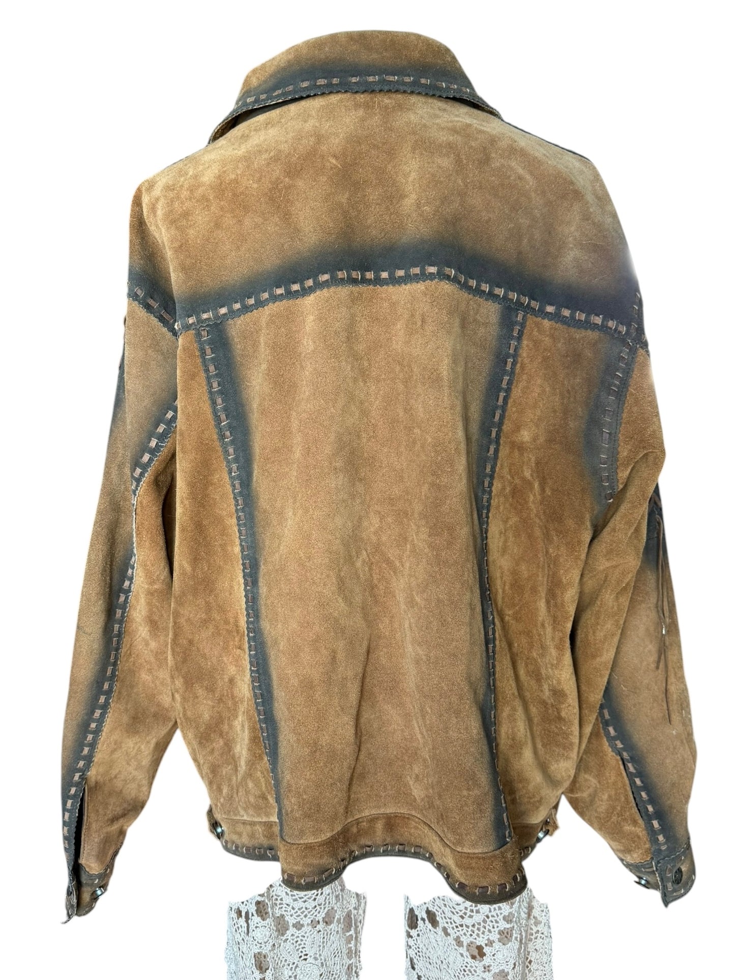 Vintage Patina Leather Jacket
