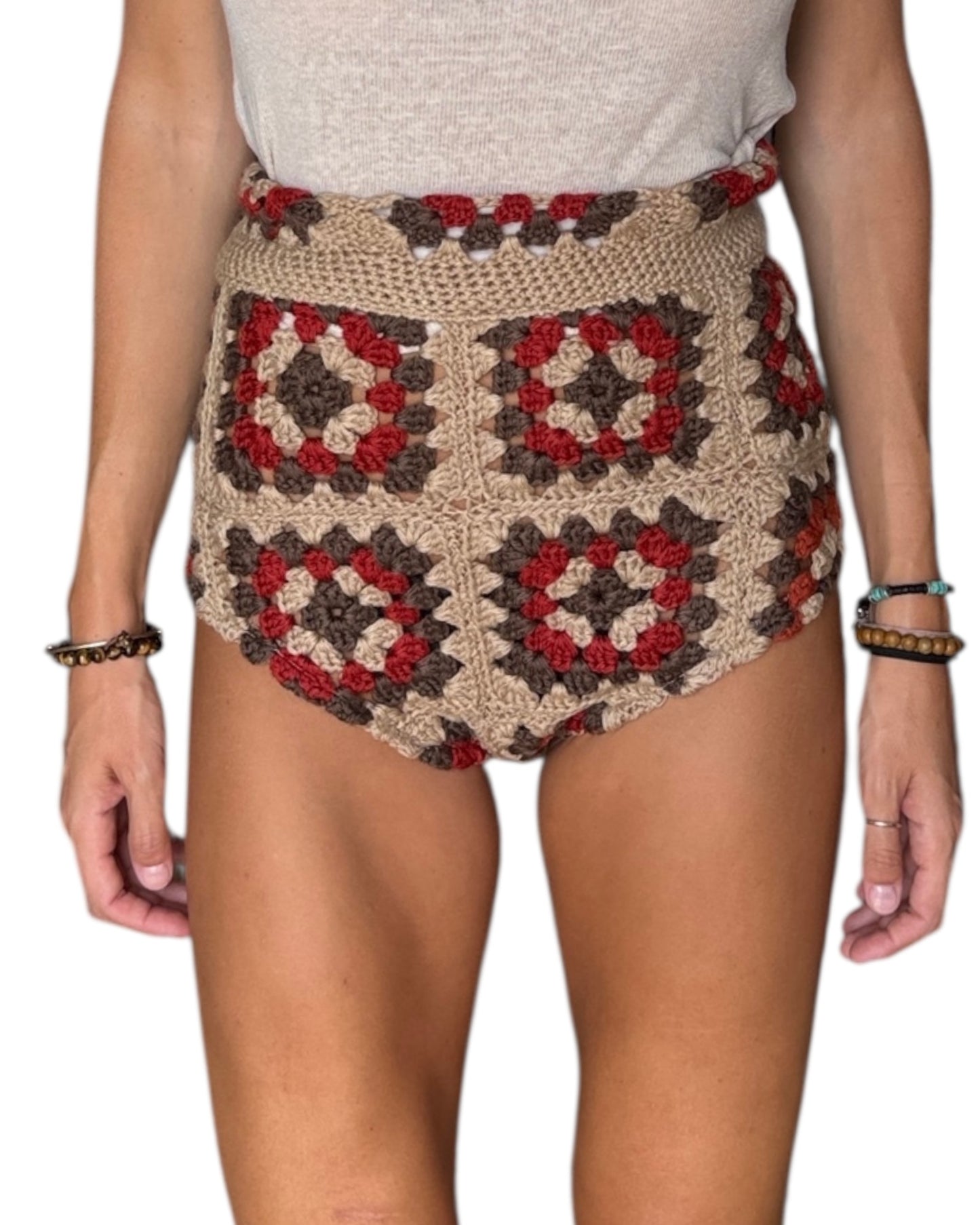 Granny squares shorts