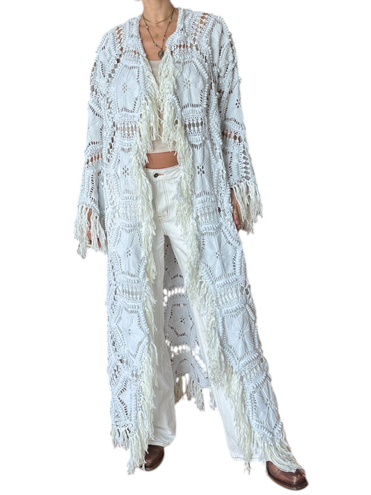 Star Crochet Cardigan