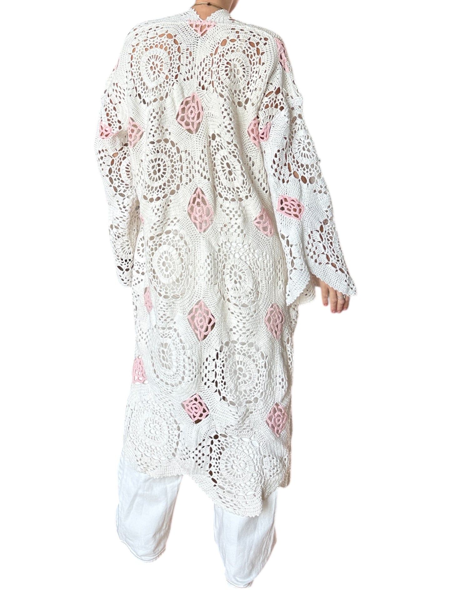 Wool Crochet Cardigan